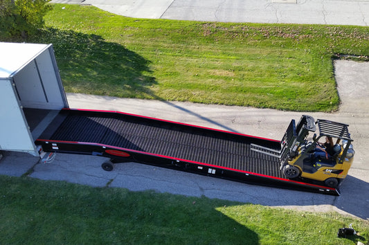 portable steel yard ramp