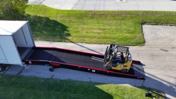 Heavy Equipment Loading Ramps