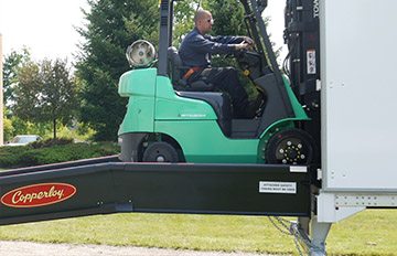 forklift ramps for containers