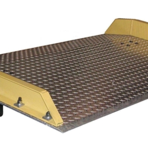 custom automation dockboard steel curbs