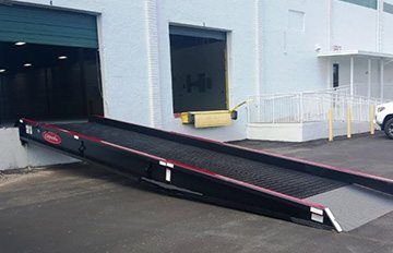 dock to ground ramp - loading dock ramp