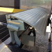 manual edge of dock leveler