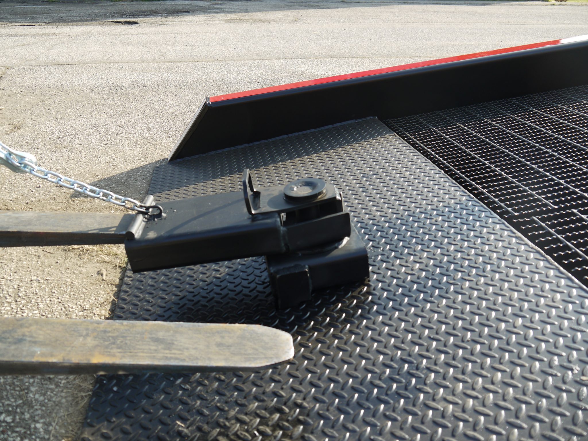 heavy duty steel truck ramps | positioning sleeve