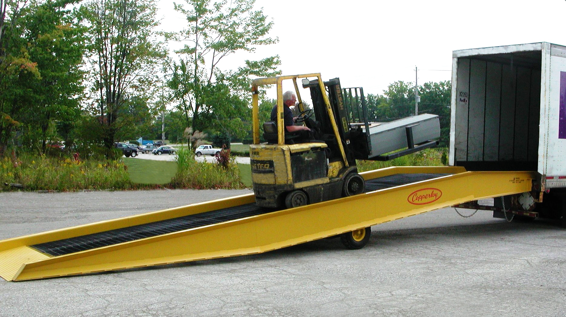 mobile loading dock yard ramps