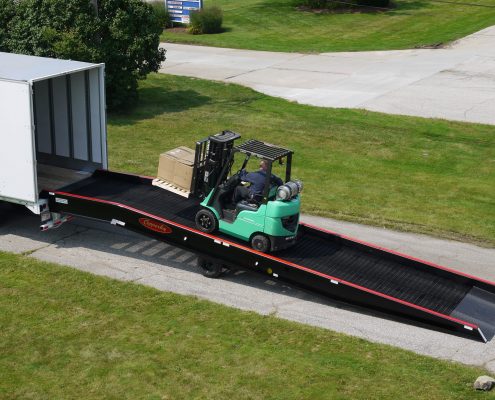 Truck dock ramp