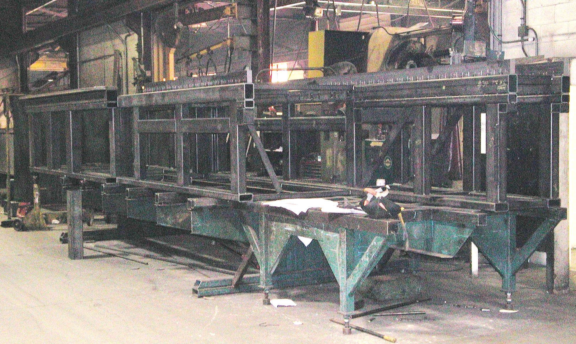 custom steel fabrication large machined fabrications