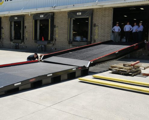 2 piece dock to ground ramp