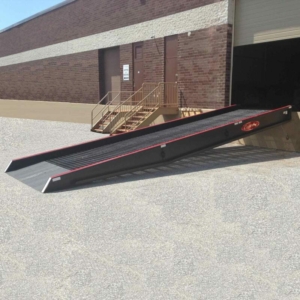 70" Dock to Ground Loading Dock Ramp 16,000lb Cap